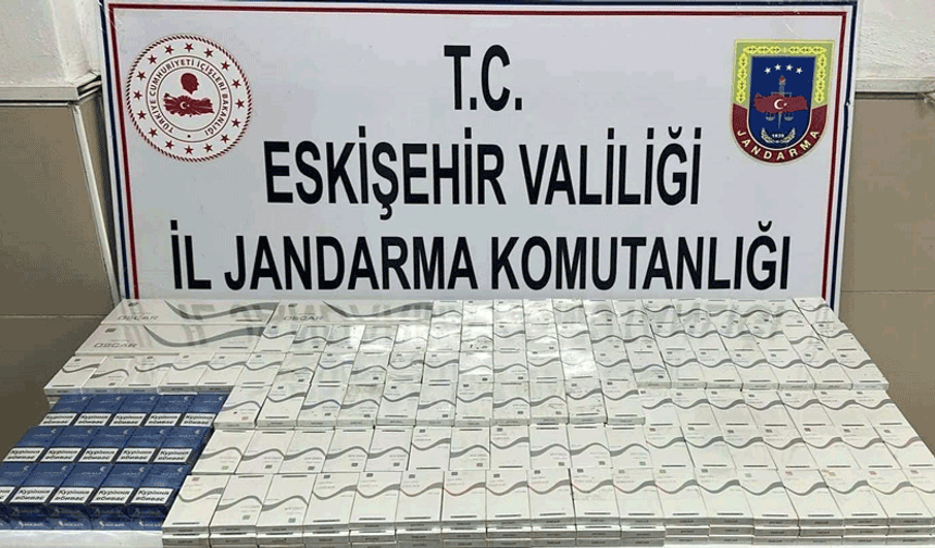Eskişehir’de kaçak sigara ticaretine baskın: 479 paket ele geçirildi