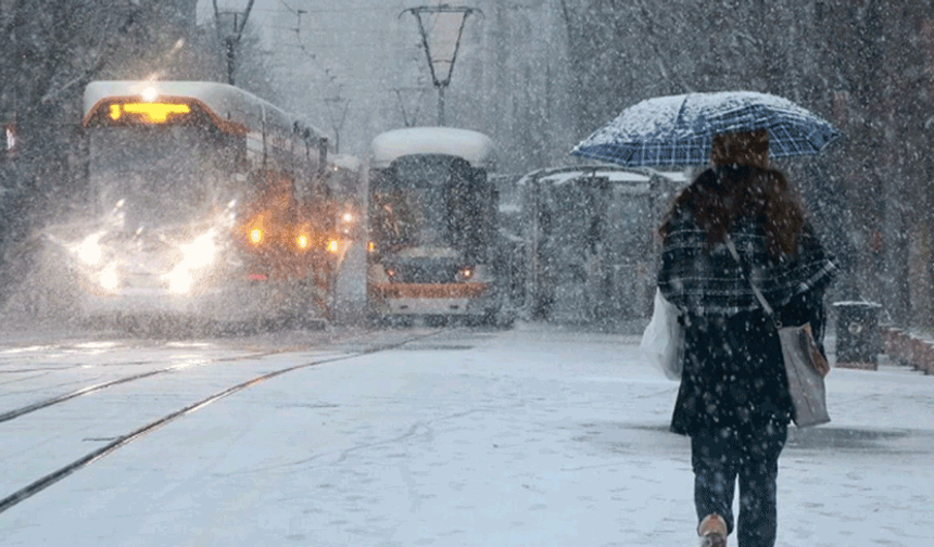 Eskişehir'de sıcaklıklar 6 derece düşecek, kar kapıda