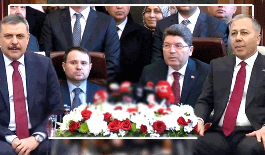 İçişleri ve Adalet Bakanlığı'nda devir teslim töreni: Çiftçi ve Gürlek görevi devraldı