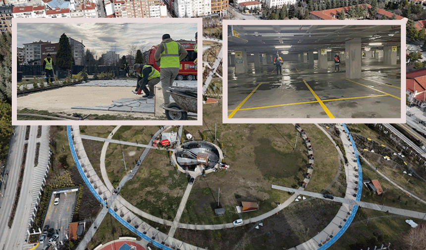 Recep Tayyip Erdoğan Millet Bahçesi'nde çalışmalarda sona gelindi