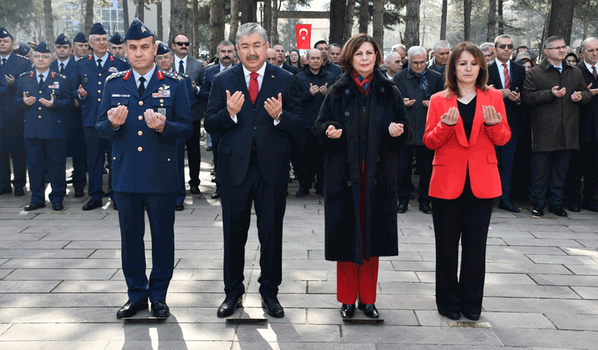 Çanakkale destanı 111 yaşında: Eskişehir’de duygu dolu anma