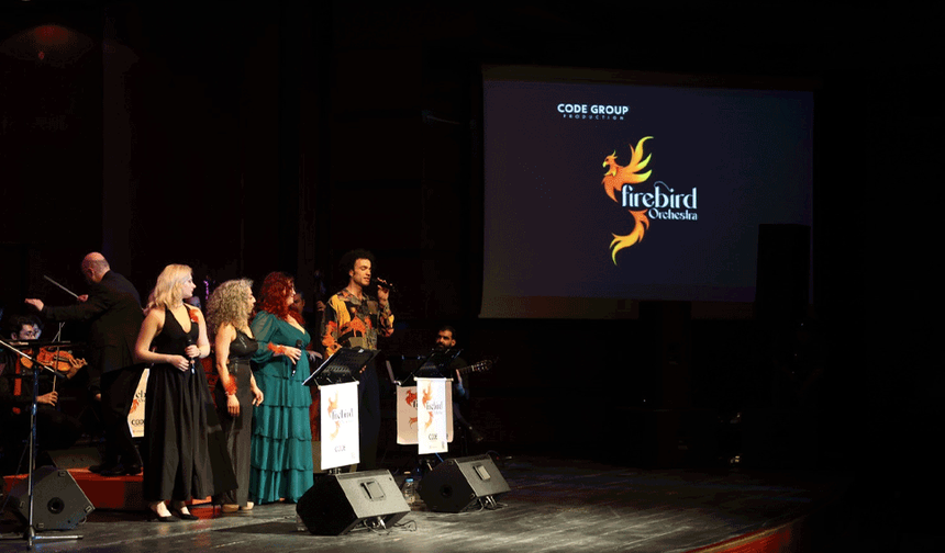 Eskişehir’de Firebird Orchestra sahneyi salladı