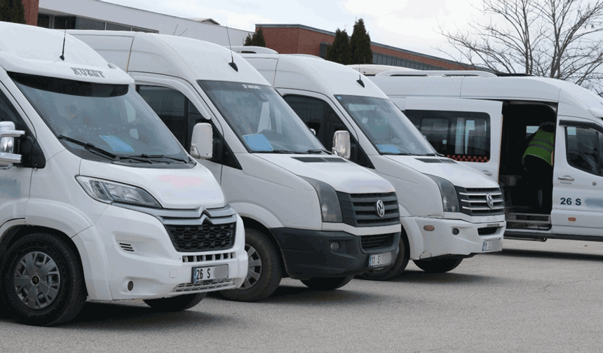 Eskişehir’de “S” plakalı servis araçlarına kritik uyarı: Son tarih 31 Mart