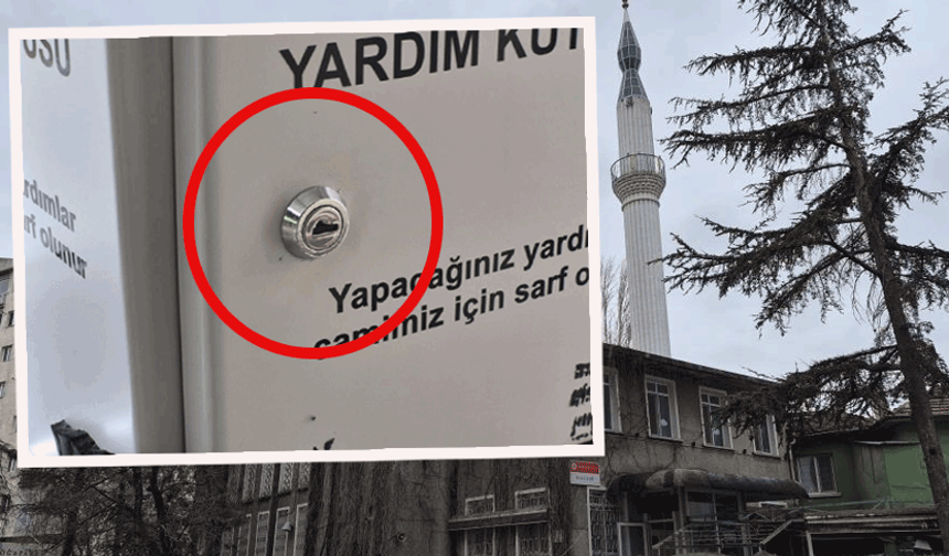 Eskişehir’de sadaka kutusunu kırıp paraları çalıp kaçtılar