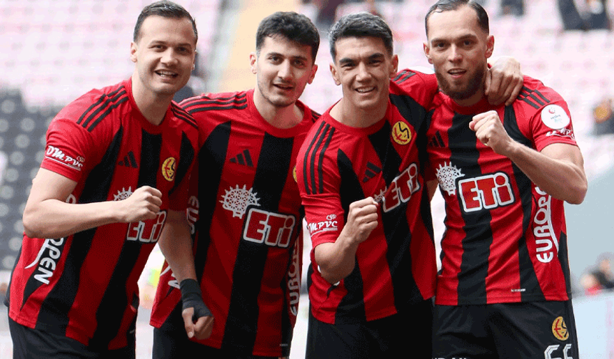 Eskişehirspor’dan net galibiyet: Fark 3’e indi