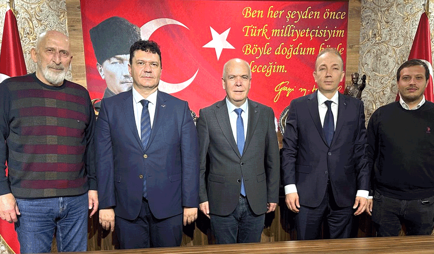 Keskin ve Bilge’den Candemir’e ziyaret