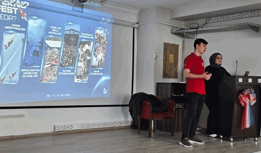 Kütahya Şehit Selim Cansız Anadolu İmam Hatip Lisesi’nde TEKNOFEST heyecanı