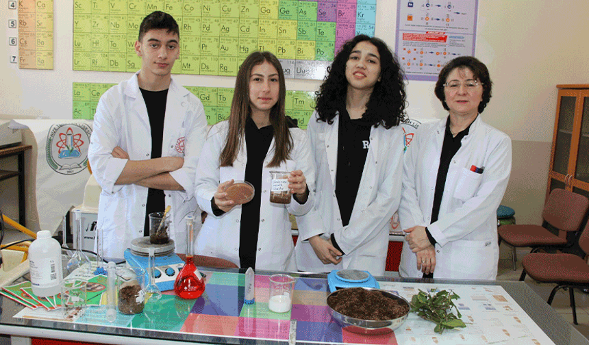 Rize'de çay atığından antibakteriyel ürün geliştirdiler