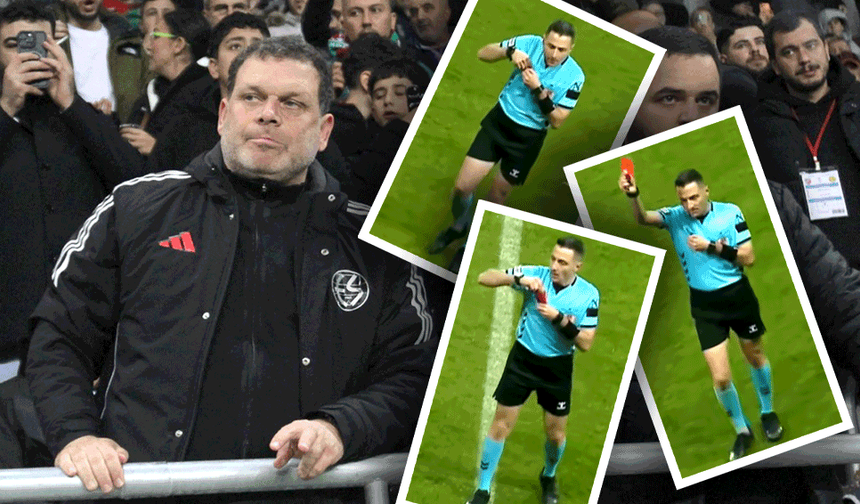 Şapcı’dan kırmızı kart açıklaması: “En ufak saygısızlığım olmadı”