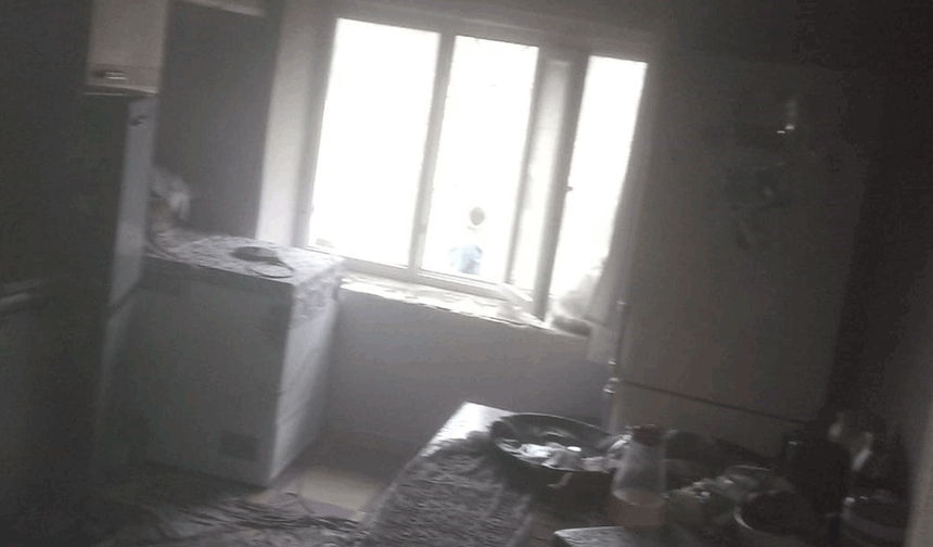 Van’da ev yangını paniğe neden oldu