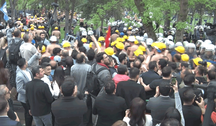 Maden işçilerinin eylemi sona erdi