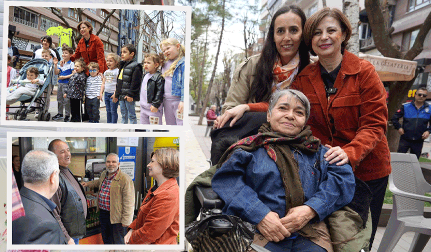 Başkan Ayşe Ünlüce’ye sevgi seli