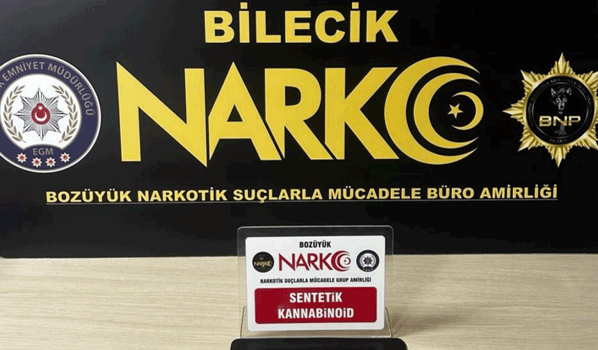 Bilecik’te yasaklı madde operasyonu: 3 gözaltı