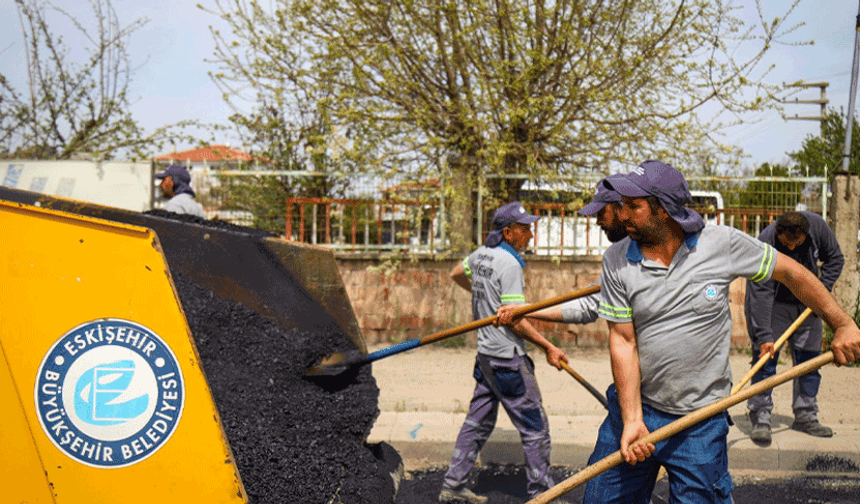 Büyükşehir’den kent genelinde asfalt çalışması