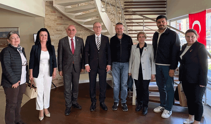 CHP Odunpazarı ilçe Teşkilatından Şehir Gazetesi’ne ziyaret