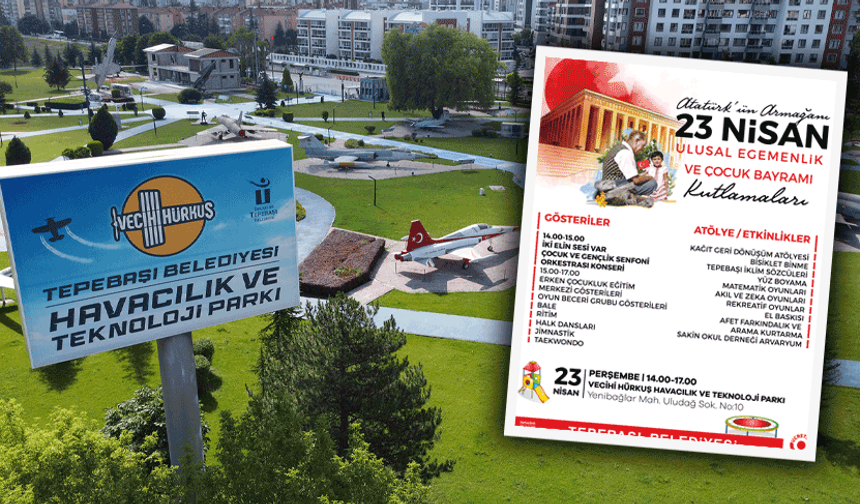 Çocuklar 23 Nisan’da Tepebaşı’nda buluşacak