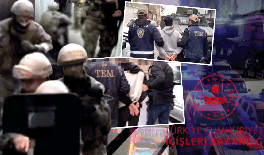 Eskişehir dahil 56 ilde DEAŞ operasyonu: 525 şüpheli yakalandı