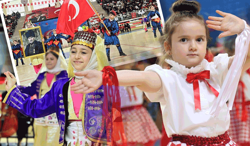 Eskişehir’de 23 Nisan’da renkli görüntüler