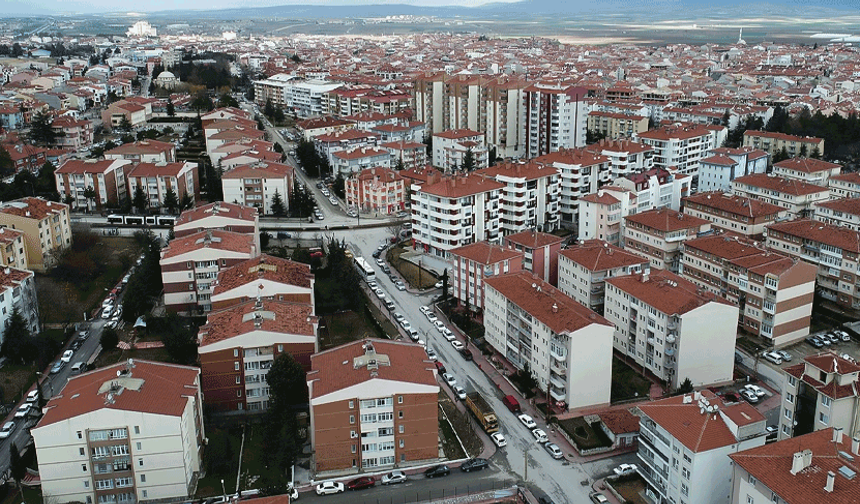 Eskişehir’de konut satışları yüzde 5,7 arttı