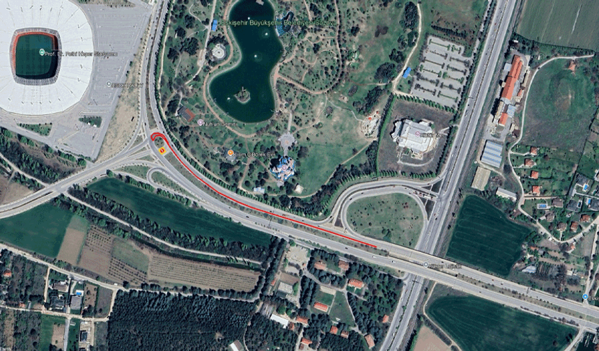 Eskişehir’de sürücülere uyarı: Stadyum kavşağı 8 saatliğine kapatılıyor