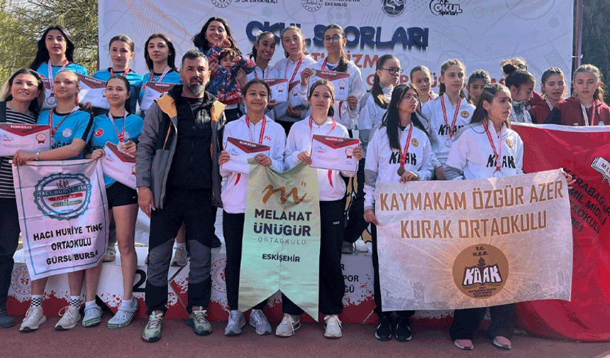 Eskişehir’den atletizm başarısı: Türkiye Finalleri’ne yükseldiler