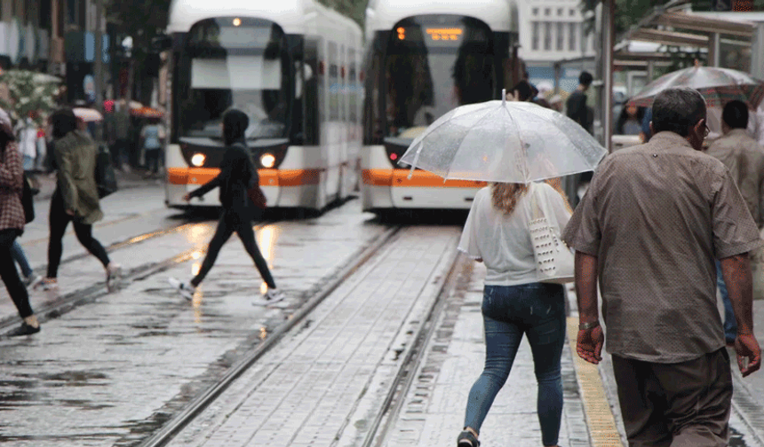 Eskişehir’e gök gürültülü sağanak yağış uyarısı