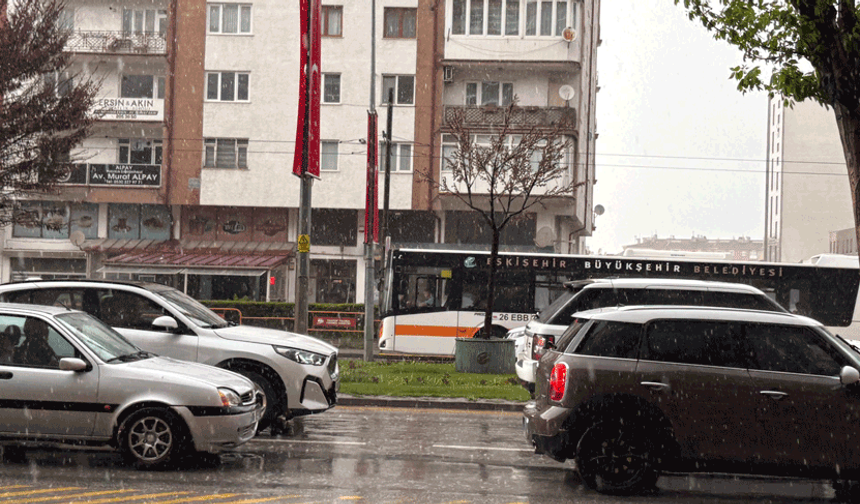 Eskişehirliler dikkat: Meteoroloji’den sağanak uyarısı