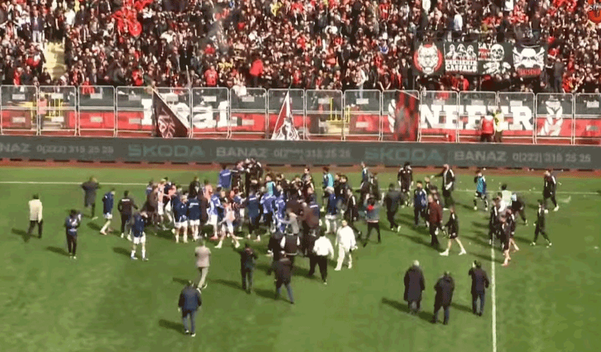 Eskişehirspor-Kütahyaspor maçı öncesi gerginlik