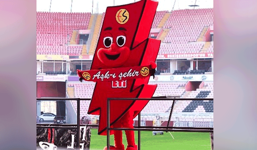 Eskişehirspor maskotu Şimşek’ten anlamlı karar: Sahaya çıkmayacak