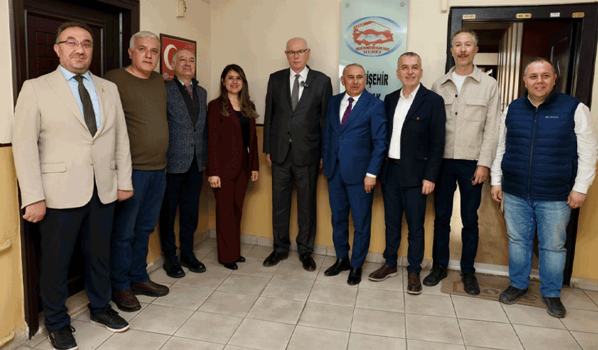 Kazım Kurt’tan esnaf odalarına ziyaret