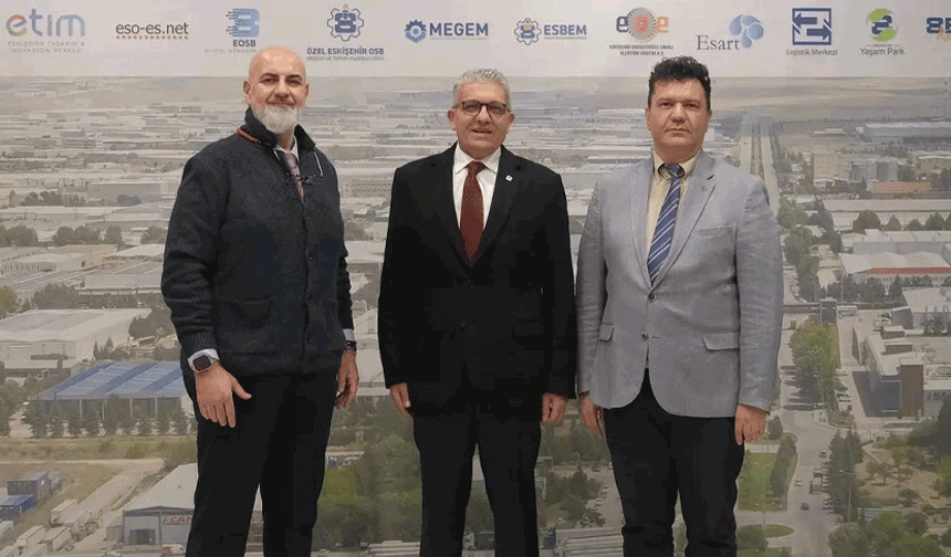 Yaman ve Bilge’den Başkan Küpeli’ye ziyaret