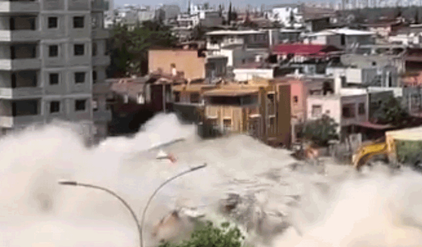 Adana'da kontrolsüz yıkım faciaya davetiye çıkardı