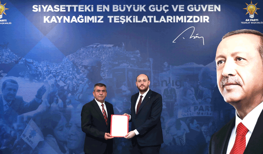 AK Parti Sivrihisar’da yeni başkan belli oldu