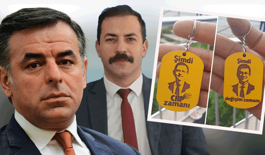 CHP’li Yalaz ve Yarkadaş’tan İmamoğlu anahtarlığı tartışması