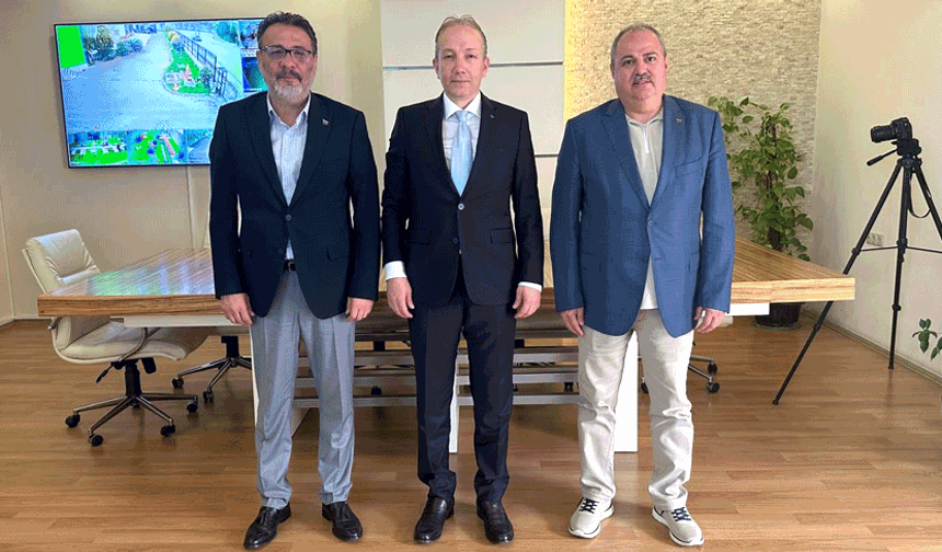Demokrat Parti’den Keskin’e ziyaret