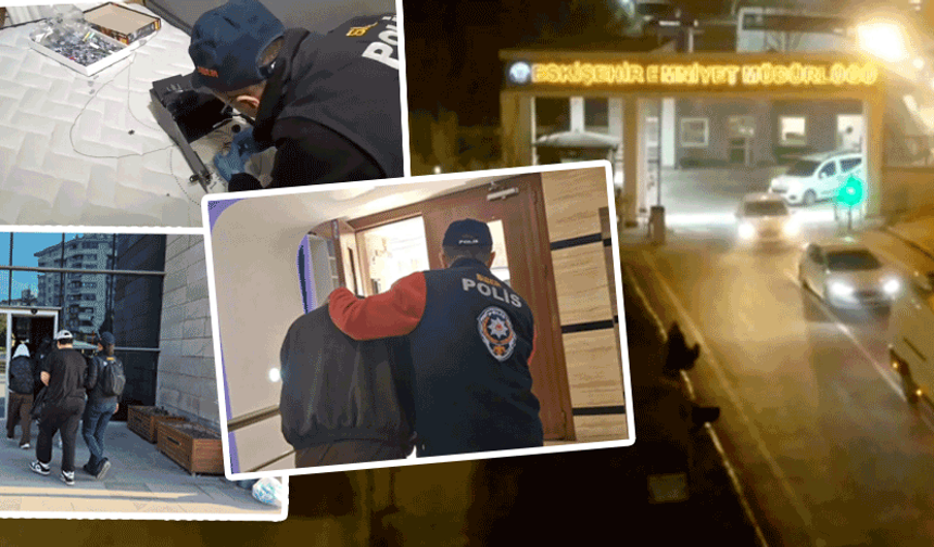 Eskişehir merkezli yasa dışı bahis operasyonu: 135 şüpheliden 91’i gözaltında