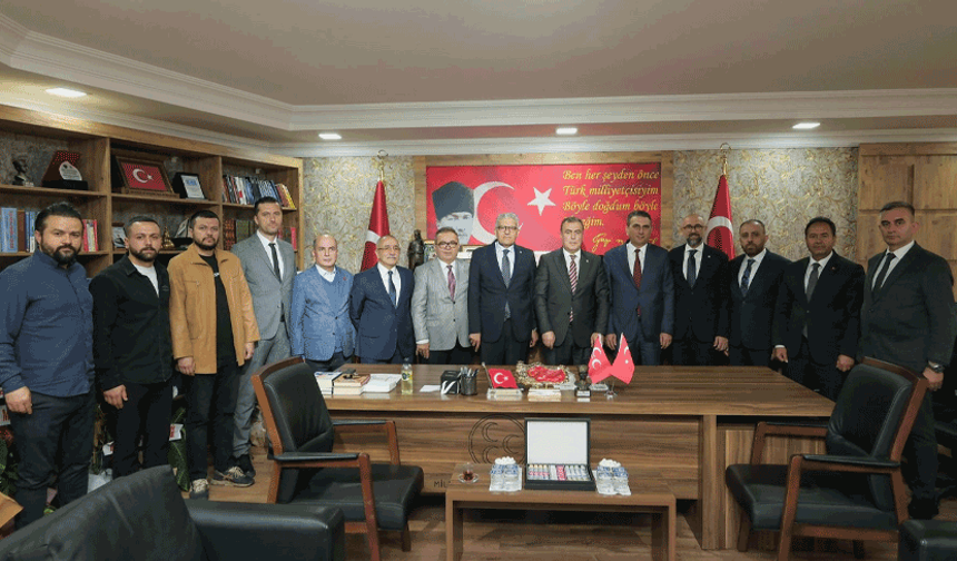 Eskişehir OSB yönetiminden Sezer'e hayırlı olsun ziyareti