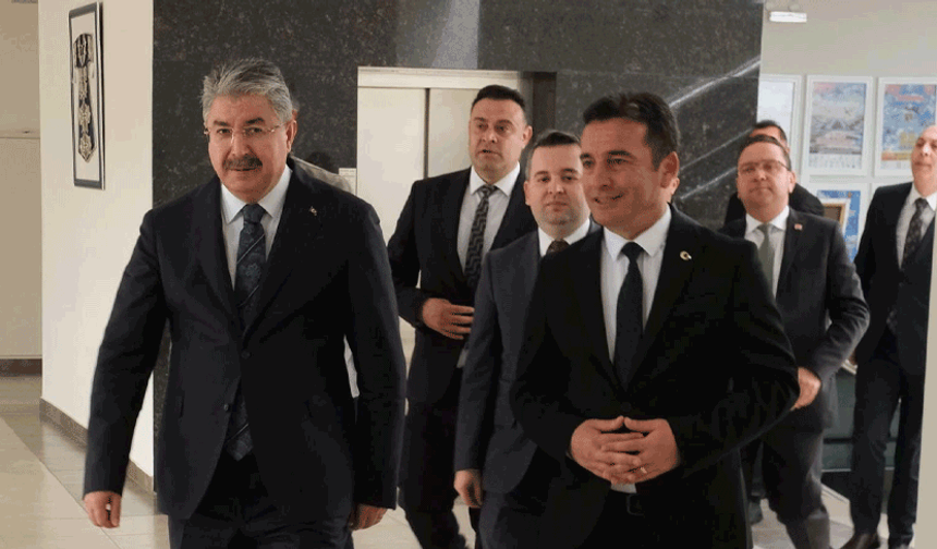 Eskişehir Valisi Yılmaz’dan Başkan Dökmeci’ye ziyaret