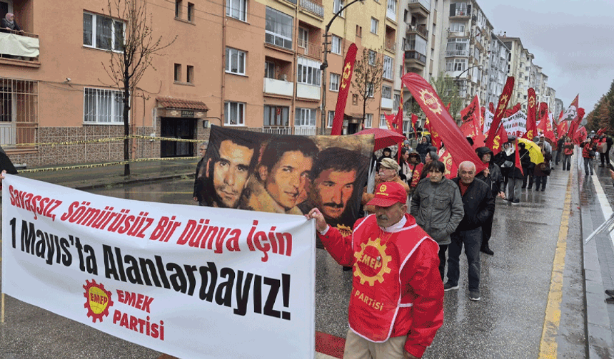 Eskişehir’de 1 Mayıs coşkuyla kutlandı: Binlerce kişi alanlarda