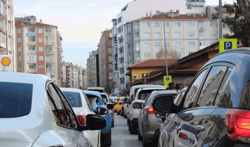 Eskişehir’de araç sayısı 400 bini aştı