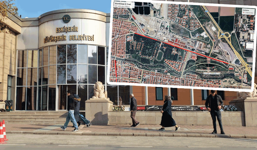 Eskişehir’de iki günlük yol çalışması: Sürücüler dikkat, o cadde trafiğe kapatılıyor