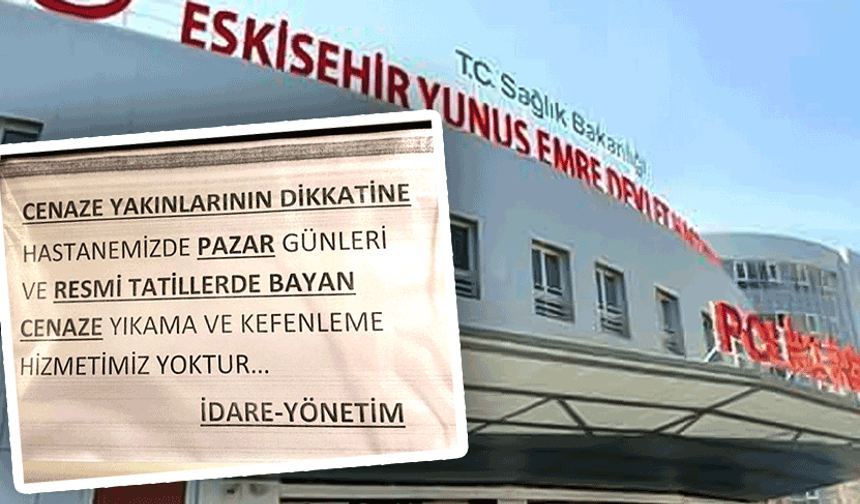 Eskişehir’de pazar günleri kadınların ölmesi yasak!