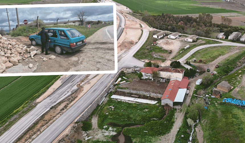 Eskişehir’de yol yapalım derken mahalleliyi ‘hapsettiler’