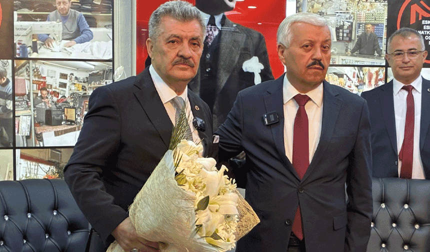 Esnaf Odaları Birliği’nde devir teslim: Yeni dönem başladı