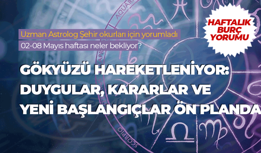 Haftalık burç yorumu (2-8 Mayıs 2026)