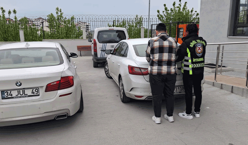 İstanbul'da "makas" atan sürücüye 96 bin TL ceza