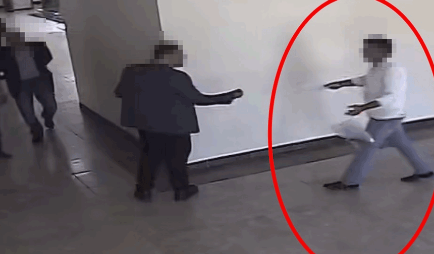 İşte Sivrihisar Belediyesi’ndeki saldırganın görüntüleri