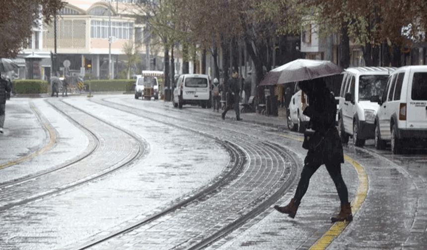Meteoroloji’den uyarı: Eskişehir’e hafta sonu sağanak yağış geliyor