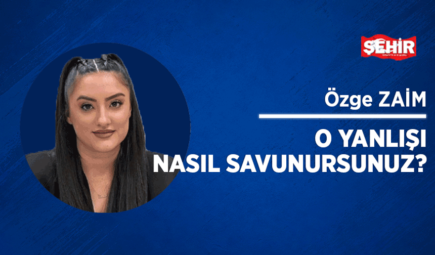 O yanlışı nasıl savunursunuz?