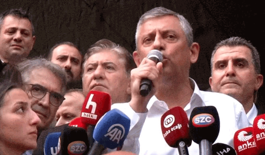 Özgür Özel: “Geri gelmek üzere çıkıyoruz”
